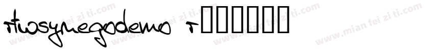 rtwsyuegodemo r字体转换
